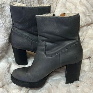 Luck Brand Bajax Leather Boots size 8.5 FREE SHIPPING